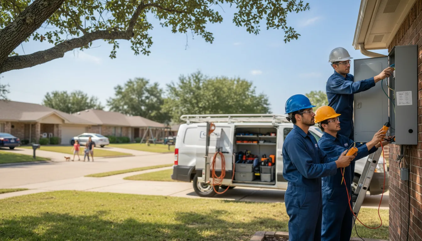 Certified electrician providing emergency electrical services in Bronaugh, MO